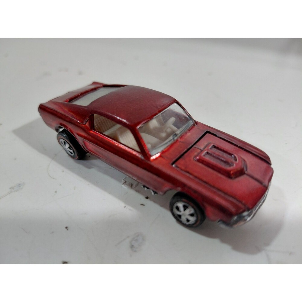 Hot Wheels 1:64 DieCast Red Line 1968 USA Custom Ford Mustang Muscle Car Repaint